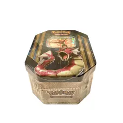 Pokemon Triple Power Tin Shiny Gyarados Trading Card EX 2016 NEW SEALED RARE - Image 1
