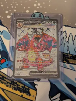 Pokemon TCG Charizard EX Obsidian Flames Holo Ultra Rare Card 215/197 - Image 1