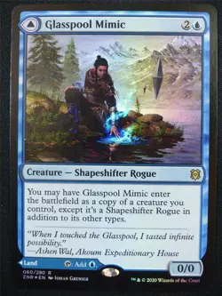 Glasspool Mimic Foil - ZNR - Mtg Card #4KS - Image 1