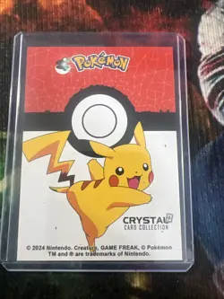 Abra #63 - Cracked Ice Holo - Crystal Collection 2024 - Pokemon Card - Image 2