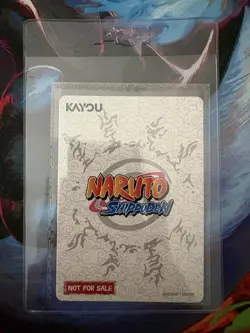 PSA Magazine X Kayou Exclusive Naruto Uzumaki SEALED Promo Card December 2025 - Image 2