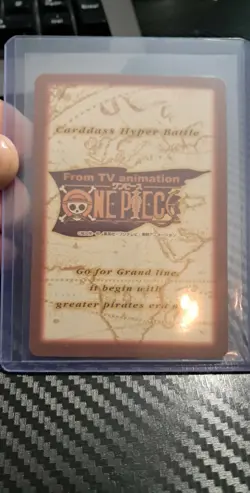 BANDAI One Piece Hyper Battle S84 LUFFY ZORO GOLD STAMPED SCARCE EARLY CARD - Image 2