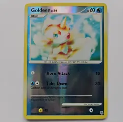 Pokemon TCG: Goldeen 84/130 (2007) Diamond & Pearl • Reverse Holo Card - Image 1