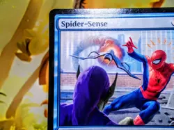 Spider-Sense rare regular magic the gathering spider-man trading card singles - Image 4