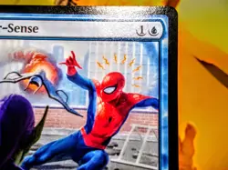 Spider-Sense rare regular magic the gathering spider-man trading card singles - Image 5