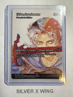 Firion, Swordmaster - Sram, Senior Edificer Showcase x1, MTG, Final Fantasy, NM - Image 1