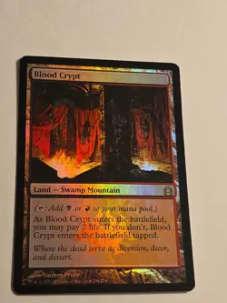 Blood Crypt FOIL X1 RTR MTG Return To Ravnica - Image 1