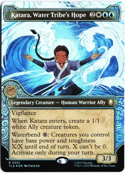 Katara, Water Tribe's Hope (Showcase) R Avatar: The Last Airbender 351 NM - Image 1