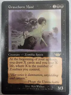 Magic the Gathering: Graveborn Muse Legions Regular Non-Foil - Image 1