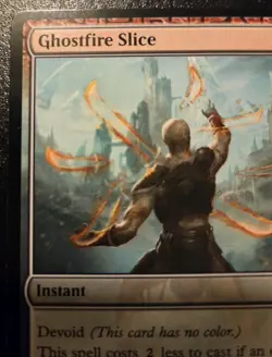 Ghostfire Slice 0123 Uncommon Modern Horizons 3 Magic: The Gathering - Image 2