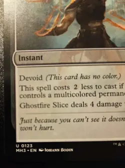 Ghostfire Slice 0123 Uncommon Modern Horizons 3 Magic: The Gathering - Image 4