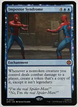2025 Magic The Gathering Spider-Man Imposter Syndrome M 0034 - Image 1