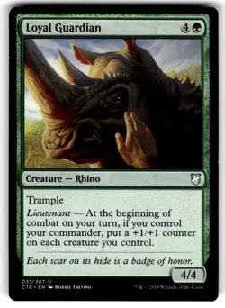 Loyal Guardian Commander 2018 Regular MTG - Image 1