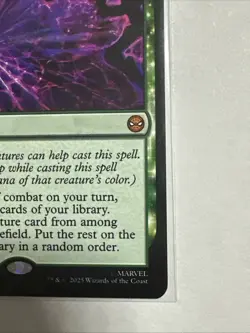 Web of Life and Destiny 0122 Regular Marvel's Spider-Man SPM Magic The Gathering - Image 5