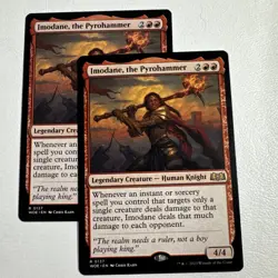 [X2] Imodane, the Pyrohammer - Regular #137 Rare Wilds of Eldraine NM MTG - Image 1