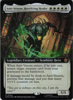 Anti-Venom, Horrifying Healer (Extended Art) M Marvel's Spider-Man 244 NM Foil M - Image 1