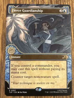 Fierce Guardianship (Showcase) Avatar: The Last Airbender: Eternal-Legal Regular - Image 1