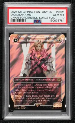 Foil Magic: Universes Beyond: Final Fantasy FIN PSA 10 GEM MT - Image 1