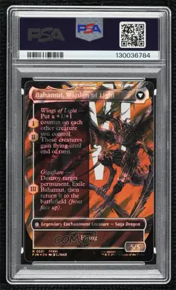 Foil Magic: Universes Beyond: Final Fantasy FIN PSA 10 GEM MT - Image 2