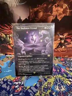 The Darkness Crystal (Borderless) - 0335 MTG Final Fantasy Regular - Image 1