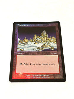 WOTC MTG Arena Promos Mountain (2001) (Foil) LP/NM #SMAGIC-33 - Image 1