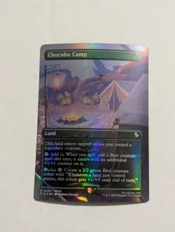 Chocobo Camp (Borderless) Commander: Final Fantasy Foil - Image 1