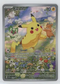 Pikachu (Paldea Adventure Chest) Holo Pokemon Scarlet & Violet Black Star Promo - Image 1