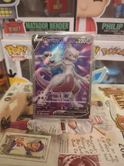 Mewtwo V SWSH229 Sword & Shield Promo Full Art Pokemon TCG NM - Sealed - Image 1
