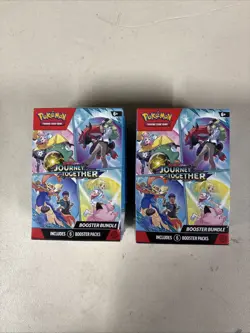Pokemon TCG: Journey Together Booster Bundle x2 LOT Sealed NEW 🔥 - Image 1