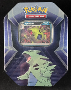 Pokemon - Triple Whammy Collector Tin - Tyranitar - Factory Sealed - Image 1