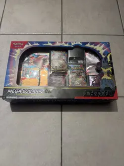 Pokemon TCG Mega Lucario EX Premium Figure Collection One Box Sealed IN STOCK! - Image 2
