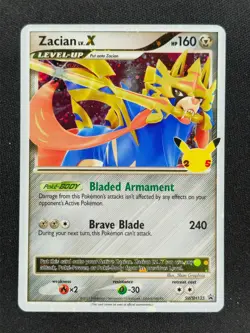 Zacian Lv X SWSH135 Pokemon Promo 2021 NM- 🔥 - Image 1