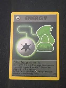 Potion Energy 82/82 Team Rocket Regular WOTC Vintage Pokemon TCG Lightly Played - Image 1