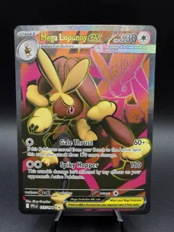 Pokemon TCG Mega Lopunny ex 115/094 Me02: Phantasmal Flames Ultra Rare Holo NM - Image 1