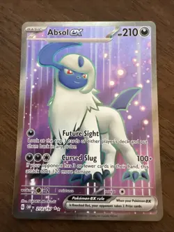 Pokemon Absol ex 214/197 SV03: Obsidian Flames Ultra Rare Holo - Image 1