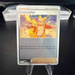 Firebreather 089/094 Me02: Phantasmal Flames Reverse Holo Pokemon TCG CCG NM - Image 1