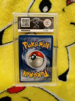 Pokemon Base Set 4th UK Print 1999-2000 Weedle 69/102 Ace Graded 9 Mint - Image 3