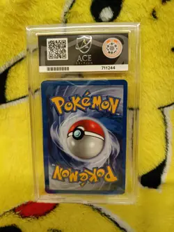 Pokemon Base Set 4th UK Print 1999-2000 Gastly 50/102 Ace Graded 9 Mint - Image 3