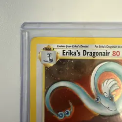 Pokemon Erika's Dragonair Gym Heroes 4/132 Unlimited Holo - MP - Image 3