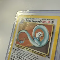 Pokemon Erika's Dragonair Gym Heroes 4/132 Unlimited Holo - MP - Image 4