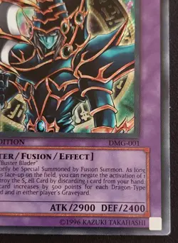 Yugioh Dark Paladin DMG-001 Limited Edition Secret Rare - MP- - Image 4