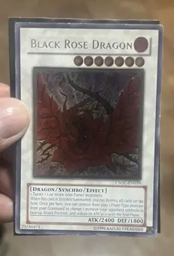 Black Rose Dragon - Ultimate Rare CSOC-EN039 - MP - YuGiOh - Image 1