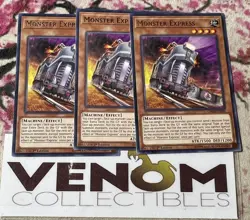 3x (M/NM) - Monster Express - CHIM-EN000 - Rare - 1st Edition YuGiOh - Image 1