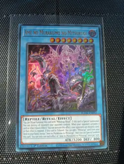 Yu-Gi-Oh! TCG Ame No Murakumo No Mitsurugi SUDA-EN092 Ultra Rare 1st Edition - Image 1
