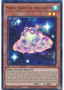 Yugioh - Paces, Light of the Ghoti (Ultra Rare) (1st Edition) - POTE-EN086 P - Image 1