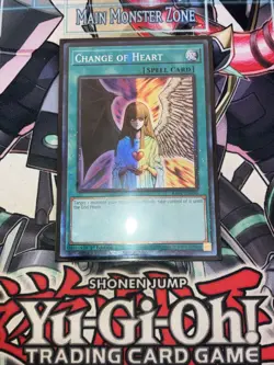 Change Of Heart Prismatic Collector’s Rare RA01-EN050 Yugioh - Image 1