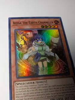 Yugioh Aussa the Earth Channeler POTE-EN032 Ultra Rare 1st Ed NM - Image 3
