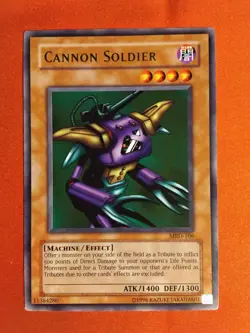 Cannon Soldier MRD-106 Yu-Gi-Oh! Metal Raiders Unlimited Rare - Unplayed Mint+ - Image 1