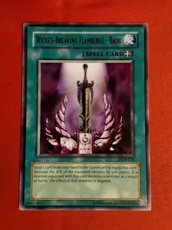 Wicked-Breaking Flamberge - Baou #DCR-035 Yu-Gi-Oh! Unlimited - Unplayed Mint+ - Image 1