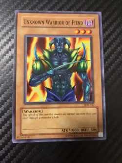 Unknown Warrior of Fiend SDK-017 Starter Deck: Kaiba Unlimited|Unlimited Edition - Image 1
